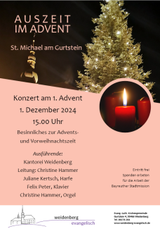 Einladung zum Adventskonzert