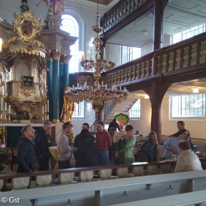 Das Kirchencafe am Nachmittag